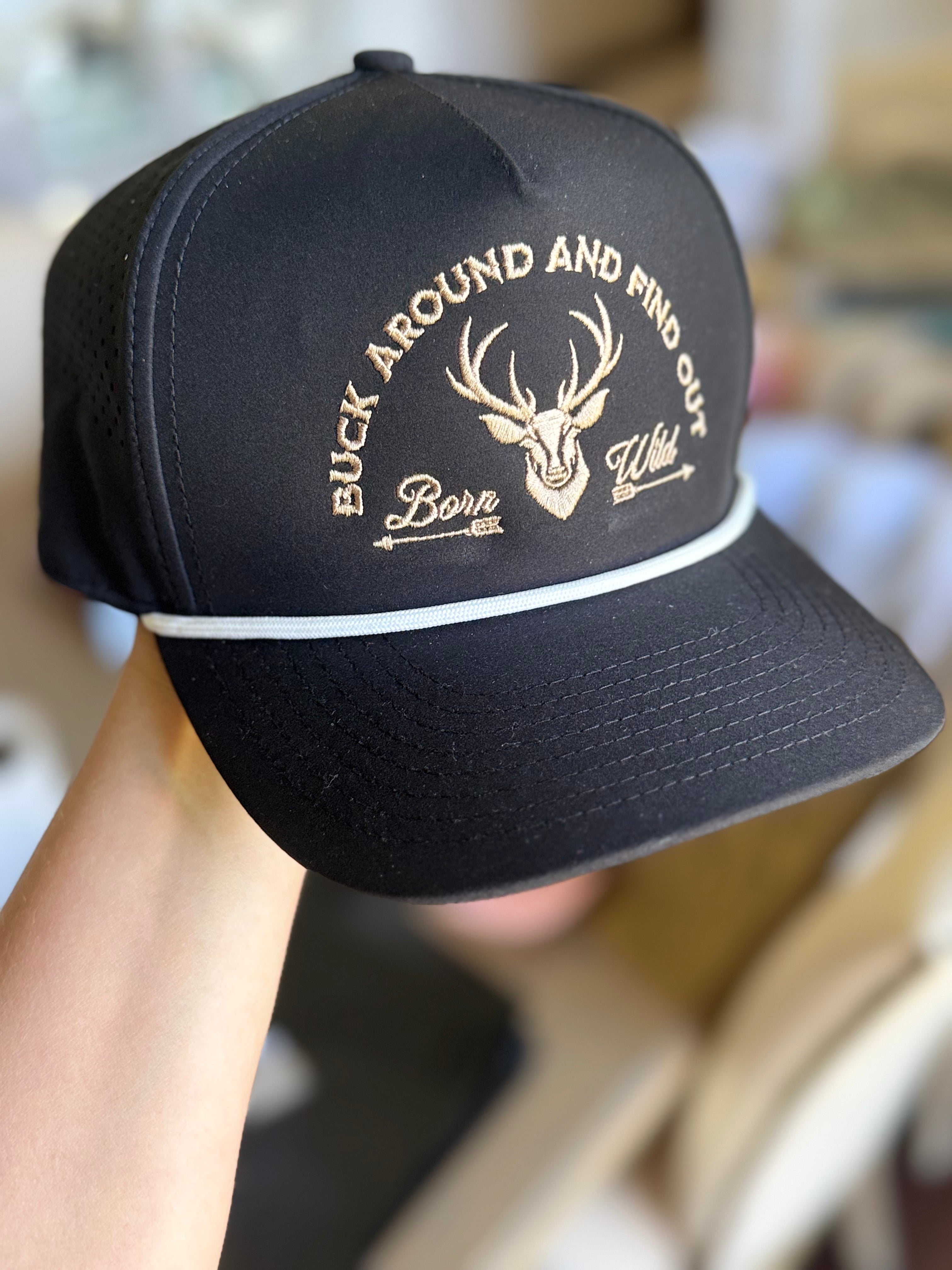 BUCK AROUND BLACK